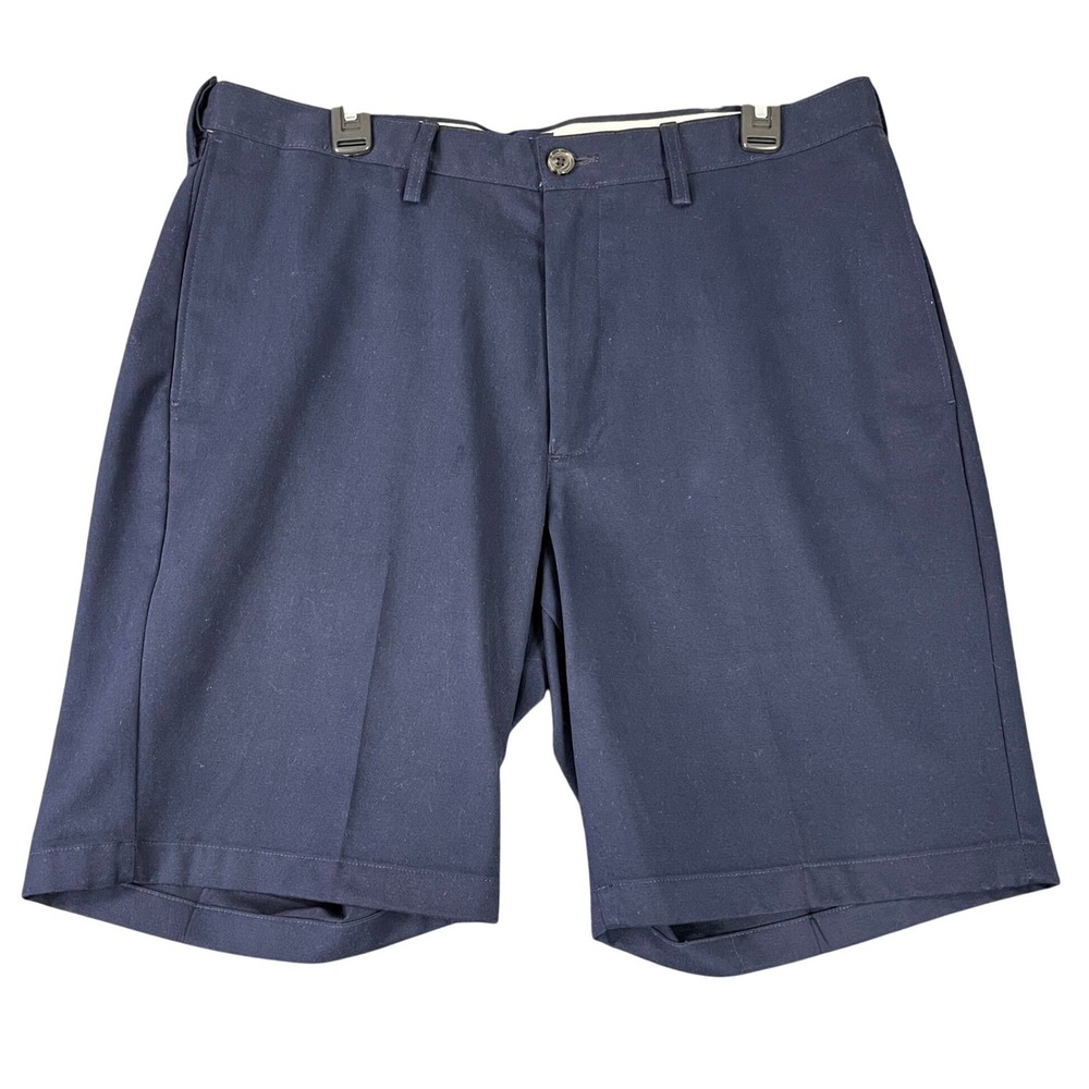 Lands End Shorts Mens 36‎ Traditional Fit Stretch Coastal Casual Golf Active